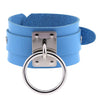 Leather Wristband Bracelet HandCuffs Wrist Collar Restraints in huge variety of colors
