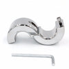 980G(35oz) Extreme Stainless Steel Polish Ball Stretcher C Ring Gear Scrotum