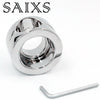 620g Stainless Steel Ring Scrotum Pendant Balls Stretch ring