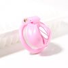 Pink Sissy Cock Cage Small Male Chastity Cages, Bondage Lock Slave Ring