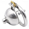 Chastity Cage Men Metal Sissy Lockable Chastity Belt Male Bondage Cage Rings