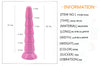 FAAK 10 inch super long silicone toys large knotted plug suction women man flexible 26.7cm*5.6cm plug