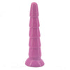 FAAK 10 inch super long silicone toys large knotted plug suction women man flexible 26.7cm*5.6cm plug