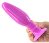 FAAK suction cup vibrating black plug for women or men 3.8cm / 1.5" width, 14.5cm / 5.7" length