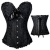 Sexy Women's Plus Size Overbust Lace-Up Boned Corsets
