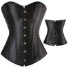 Sexy Women's Plus Size Overbust Lace-Up Boned Corsets