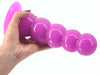 FAAK big strong suction giant beads packed plug for women men in Black, Purple, Flesh/Tan