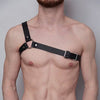 Handmade PU Leather Harness Underwear Gothic Harajuku Punk Style Adjustable Body Chest Harness Belt