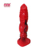 FAAK 20.8cm 8" silicone animal dog wolf adult plug in colorful options: green, blue, red, and more