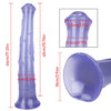 44cm Oversized Huge Realistic Silicone Soft Plug with Suction Cup