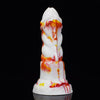 FAAK 2021 New red yellow white flame silicone