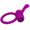 Silicone Male Ring and Tongue Vibrating Device for Couples