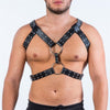 Leather Chest Harness Men Adjustable Body Bondage Cage Harness