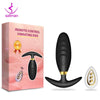 Wearable Silicone Egg Plug with Wireless Remote Control Vibration in Black or Pink