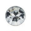 Stainless Steele Crystal Jewelry Trainer Plug with Crystal Jewel End in S M L, multiple jewel colors