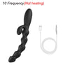 10 speed Vibrating Beads Device with heating option and comes with a USB cord for charging