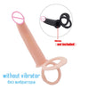 10 Frequency DP Vibrating Strap On High Grade Silicone