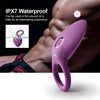 Men's Vibrating Ring with Female Vibrating Attachment for Couples