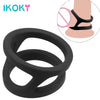 Silicone Cock Ring for Men Male Genital Exerciser Climax Delay Adult Product