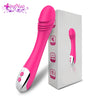 7 Frequency Powerful Curved Vibrating Silicone Rabbit for Women in Multiple Colors