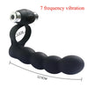 10 Frequency DP Vibrating Strap On works with AAA batteries