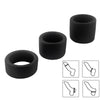 Male Silicone Lock Ring Bondage SM Climax Delay Reusable Enlargement Ball Stretcher for Men