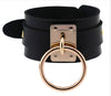 Leather Wristband Bracelet HandCuffs Wrist Collar Restraints in huge variety of colors