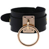 Leather Wristband Bracelet HandCuffs Wrist Collar Restraints in huge variety of colors