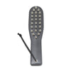 30CM Black PU Leather Punk Rivet Studded Spanking Paddle