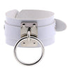 Leather Wristband Bracelet HandCuffs Wrist Collar Restraints in huge variety of colors