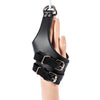 Leather Hang on Door Gloves Bondage Swing Suspension Hand Cuffs Restraint