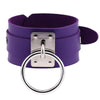 Leather Wristband Bracelet HandCuffs Wrist Collar Restraints in huge variety of colors