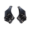 Leather Hang on Door Gloves Bondage Swing Suspension Hand Cuffs Restraint