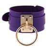 Leather Wristband Bracelet HandCuffs Wrist Collar Restraints in huge variety of colors