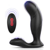 9 Mode Waterproof Vibrating Silicone Prostate Massager with Dual Motors