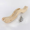 Wood CBT Ball Stretcher Ball Smasher Crusher Humbler Set Male Bondage in natural wood or black