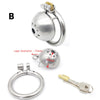 Chastity Cage Men Metal Sissy Lockable Chastity Belt Male Bondage Cage Rings