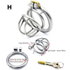 Chastity Cage Men Metal Sissy Lockable Chastity Belt Male Bondage Cage Rings