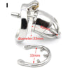 Chastity Cage Men Metal Sissy Lockable Chastity Belt Male Bondage Cage Rings