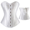 Sexy Women's Plus Size Overbust Lace-Up Boned Corsets