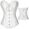 Sexy Women's Plus Size Overbust Lace-Up Boned Corsets