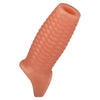 Silicone Reusable Cock Sleeve Flexible Glans Enlarger Extender