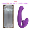 Sucking Vibrating Flexible Silicone Device with Thrusting Action in Four Colors