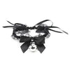 Exotic PU Leather Cat Head Mask set with Collar / tux / bell / lace, Whip and Bondage Restraints - multiple variants