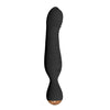 FAAK silicone vibrating wand powerful usb recharge double head vibrating plug prostate massage