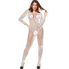 Women's Fishnet Bodystocking with Open Crotch