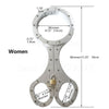 New aluminium alloy neck collar handcuffs wrist cuffs bondage restraints