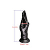 Realistic Hand or Fist Plug with Suction Cup in Black or Flesh Colors - varying shapes and sizes 21cm - 33cm