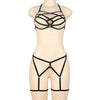 Sexy 2-Pcs Strappy Body Harness Set