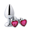 Heart Shaped Stainless Steele Trainer Plug